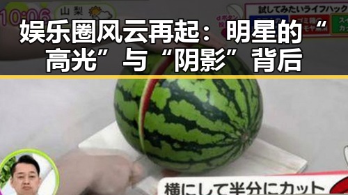娱乐圈风云再起：明星的“高光”与“阴影”背后